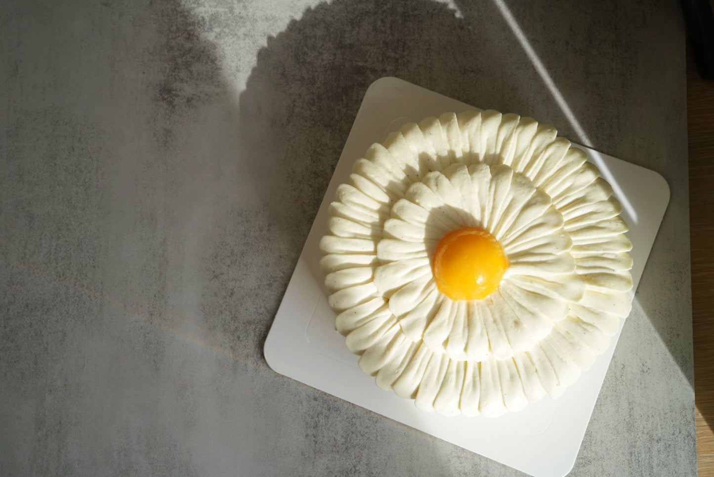 Mango Mochi Coconut cake