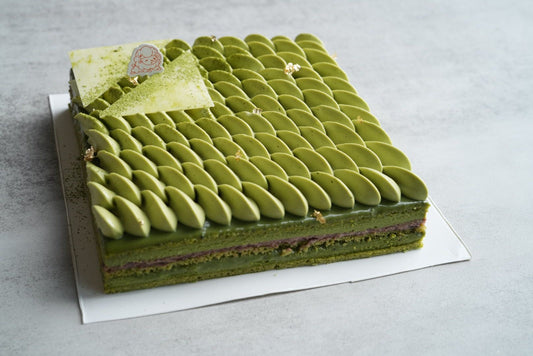Matcha Opera Cake