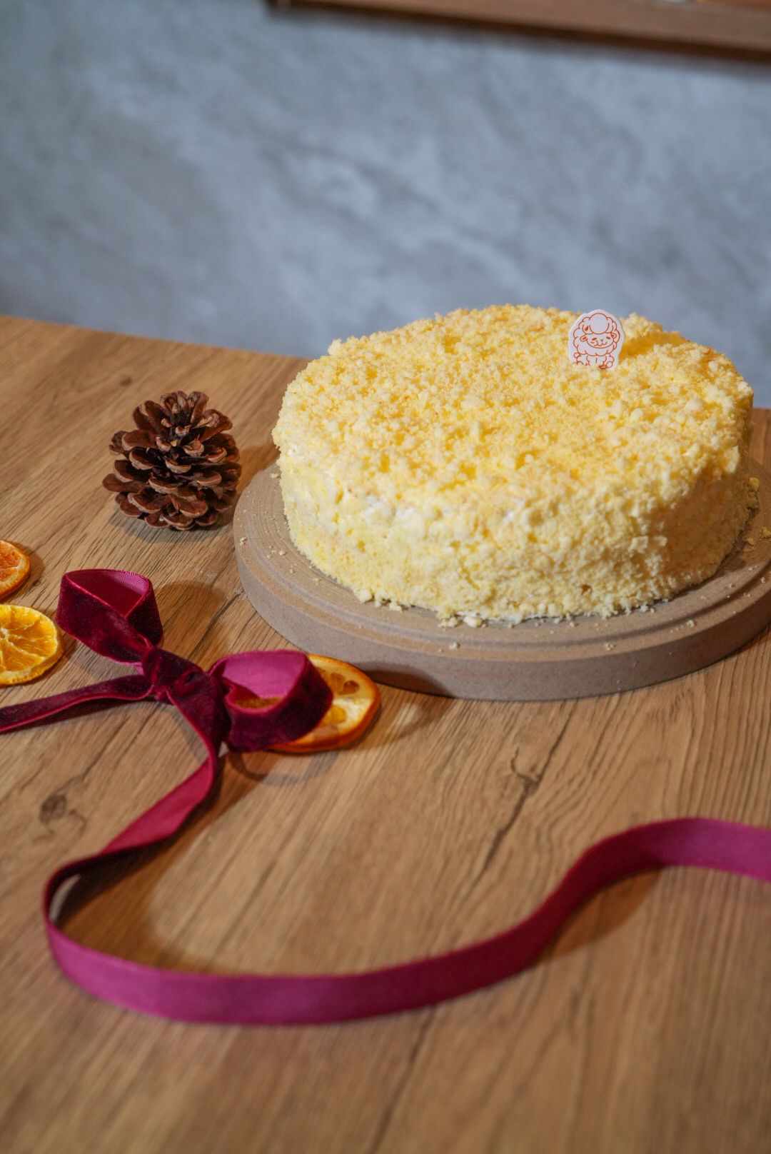 Mulled Wine Raisin Double Cheesecake (Christmas edition)