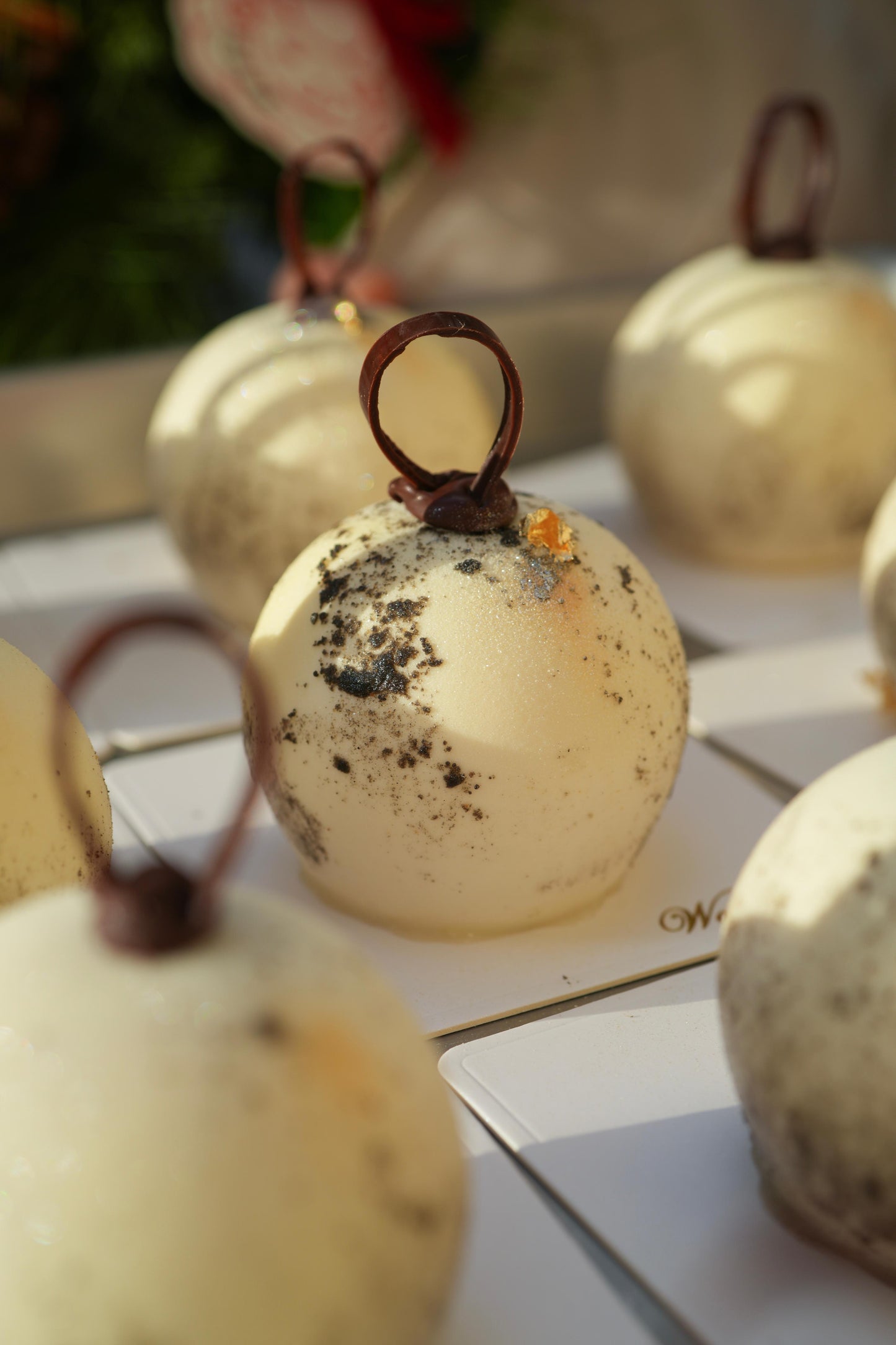 Tofu Black Sesame Snowball (Dairy free)