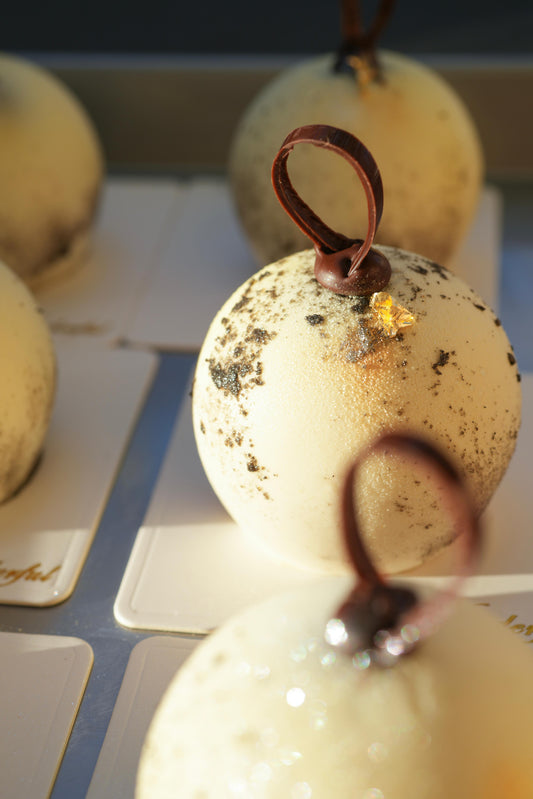 Tofu Black Sesame Snowball (Dairy free)