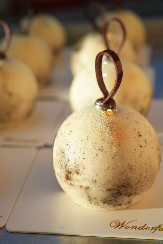 Tofu Black Sesame Snowball (Dairy free)